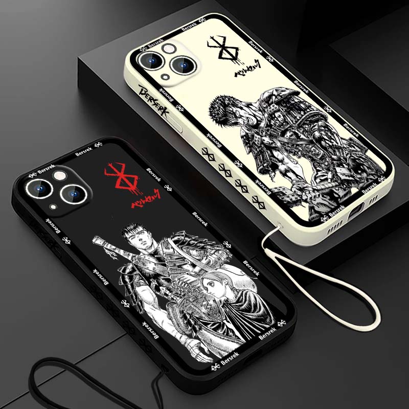 Phone Cases Anime - Japonia Anime Berserk Guts Etui na