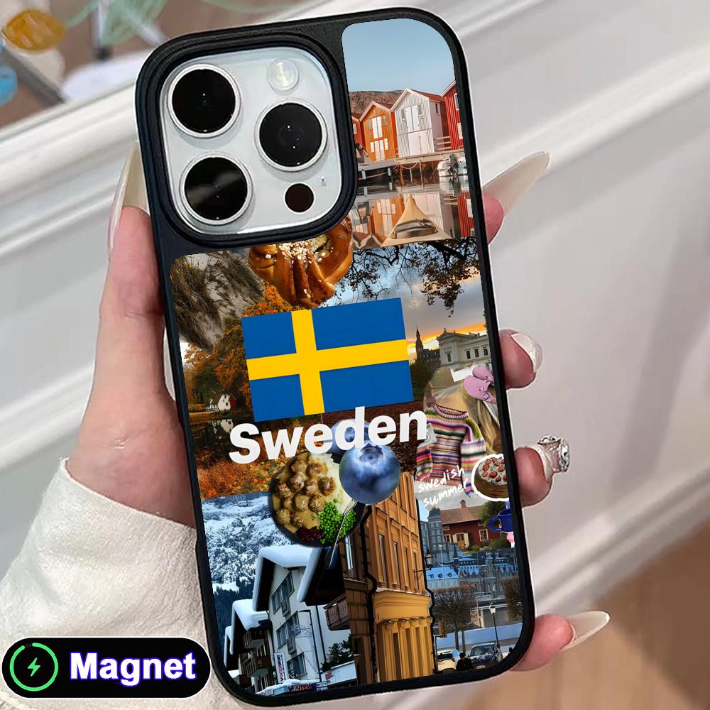 Phone Cases Sweden - Etui na telefon z flagą Szwecji