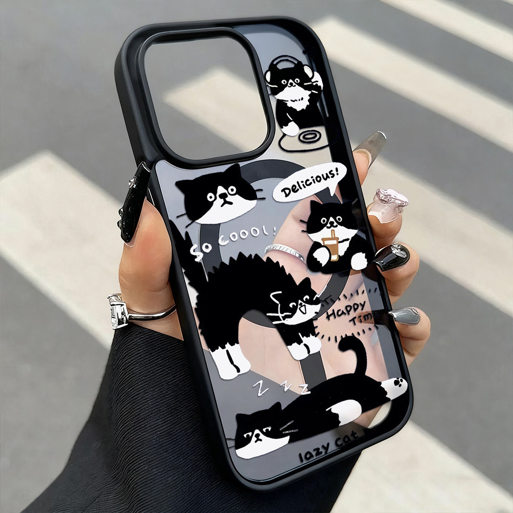 Phone Cases Magsafe - Śmieszne etui na telefon z czarnym
