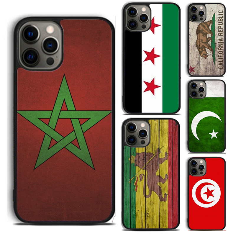 Phone Cases Pakistan - Etui na telefon z flagami Maroka,