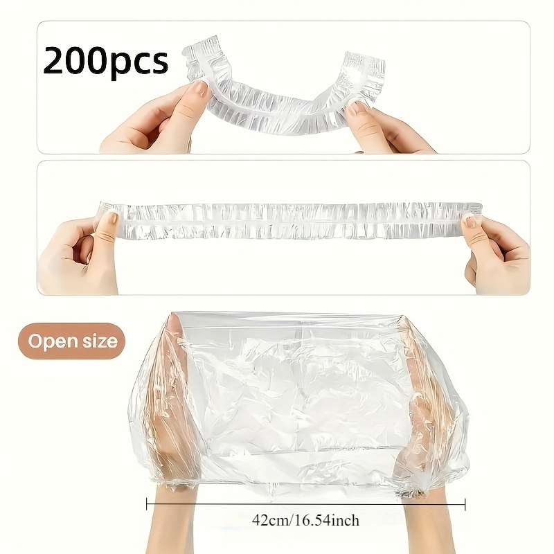 Phone Cases Websites - 200 szt. Jednorazowe plastikowe ochraniacze na