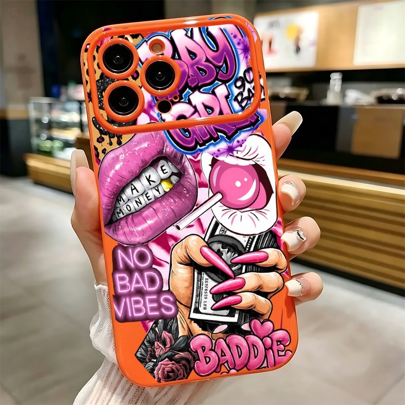 Phone Cases Popular - Etui na telefon z nadrukiem graffiti:
