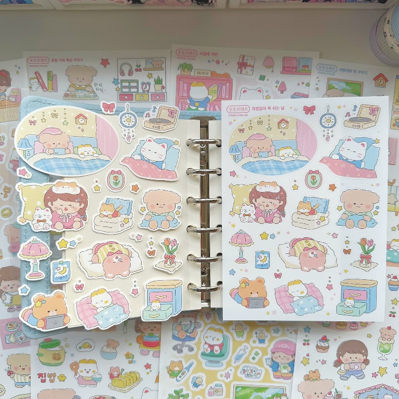Phone Cases Kids - Urocza dziewczynka z kreskówki i zwierzęta