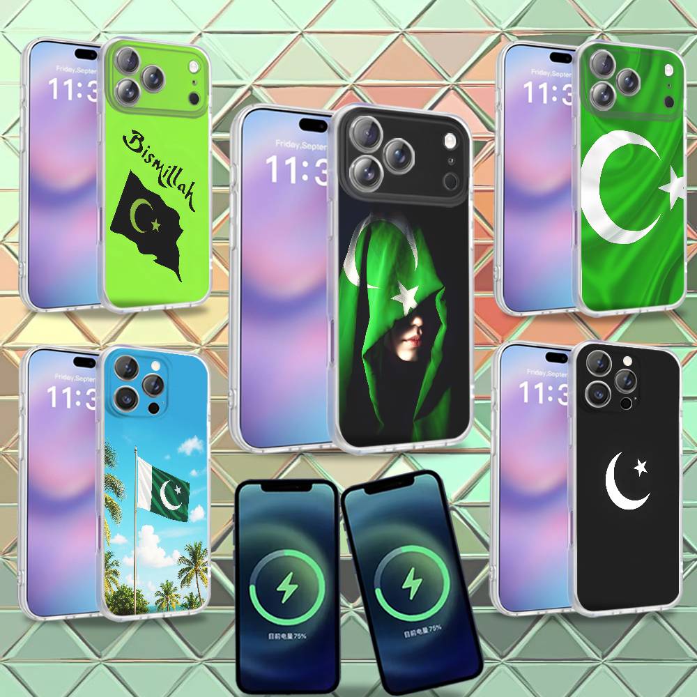 Phone Cases Pakistan - Etui na telefon z flagą Pakistanu