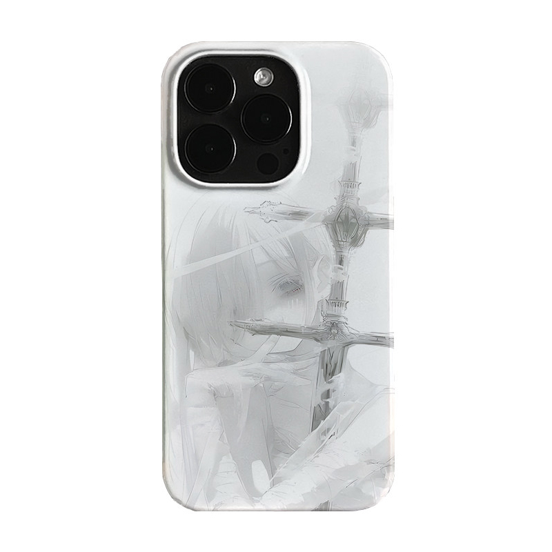 Phone Cases Cool Girl - Piękna Anime Dziewczyna z Mieczem Fajne