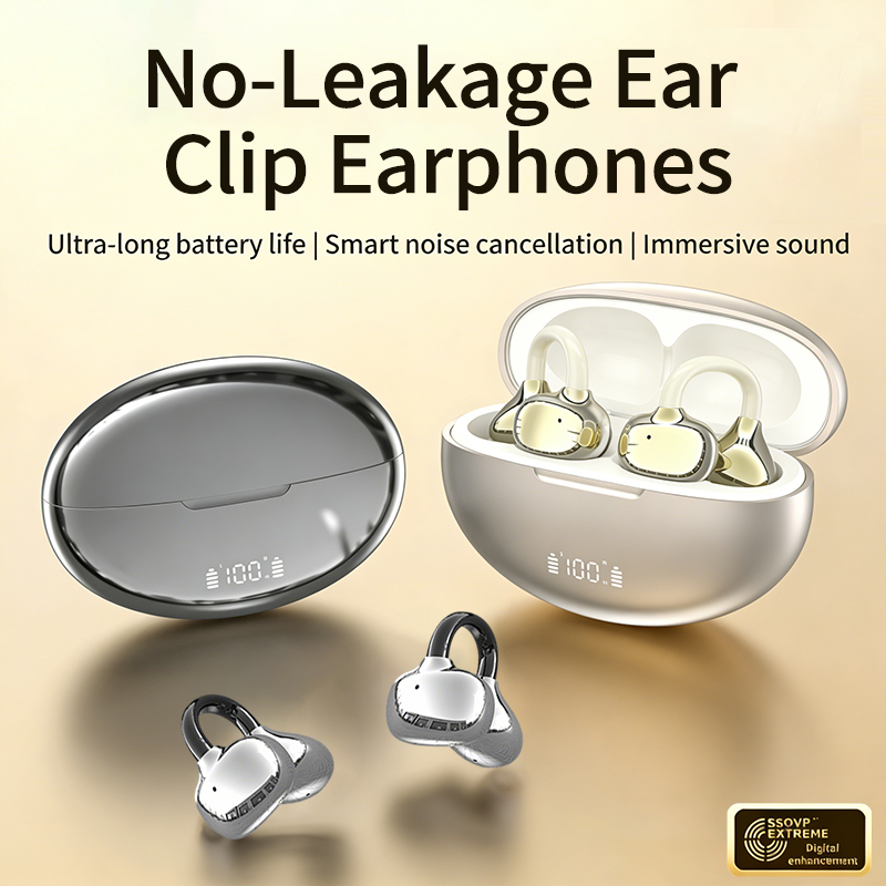 Phone Cases On Amazon - Bezprzewodowe słuchawki Bluetooth OWS z klipsem,
