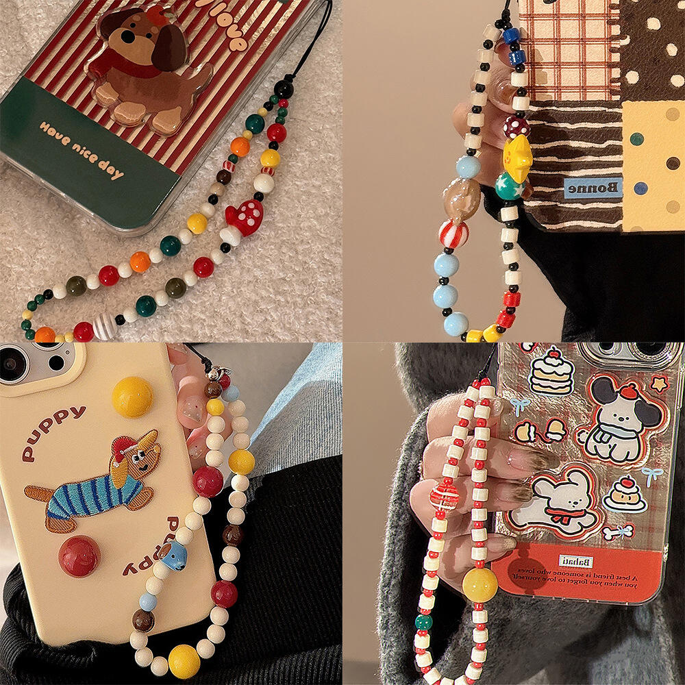 Phone Cases For Boys - Uroczy Piesek Niedźwiedź Ser Wisiorek Zawieszka