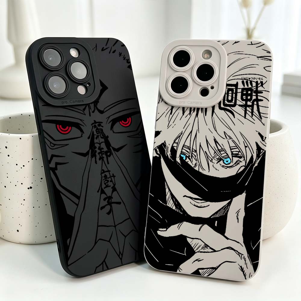 Phone Cases Anime - Anime Jujutsu Kaisen Fajne Silikonowe Etui