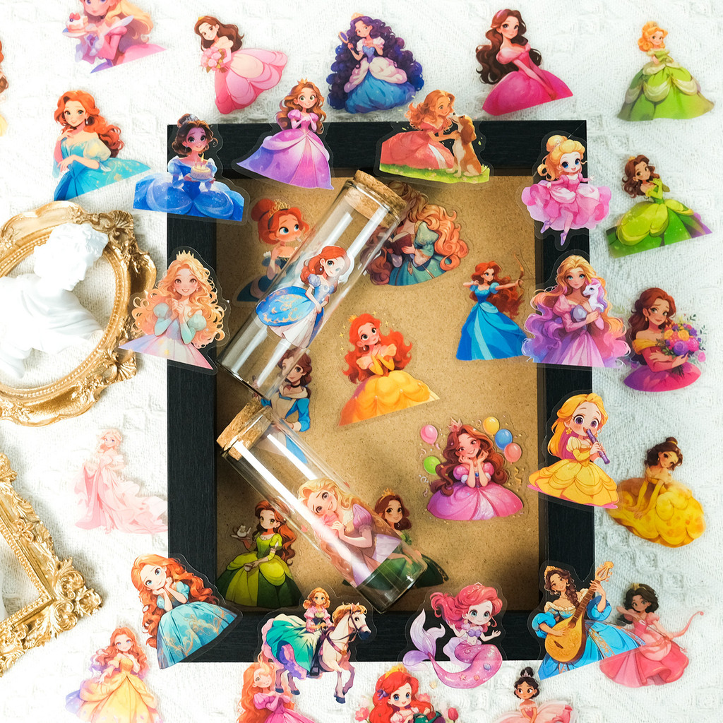 Phone Cases Kids - 50 szt. Przezroczyste, wodoodporne naklejki z
