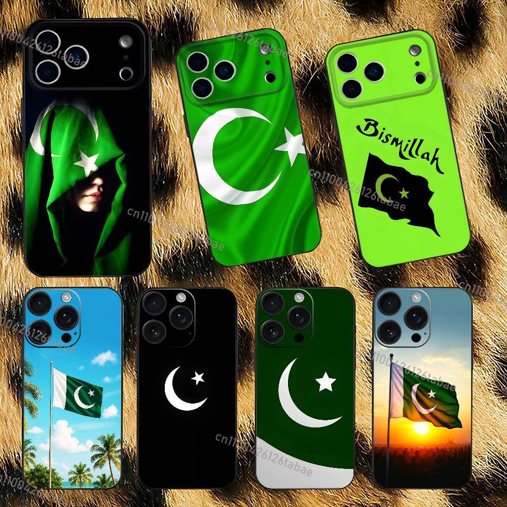 Phone Cases Pakistan - Czarne miękkie etui na iPhone'a 17