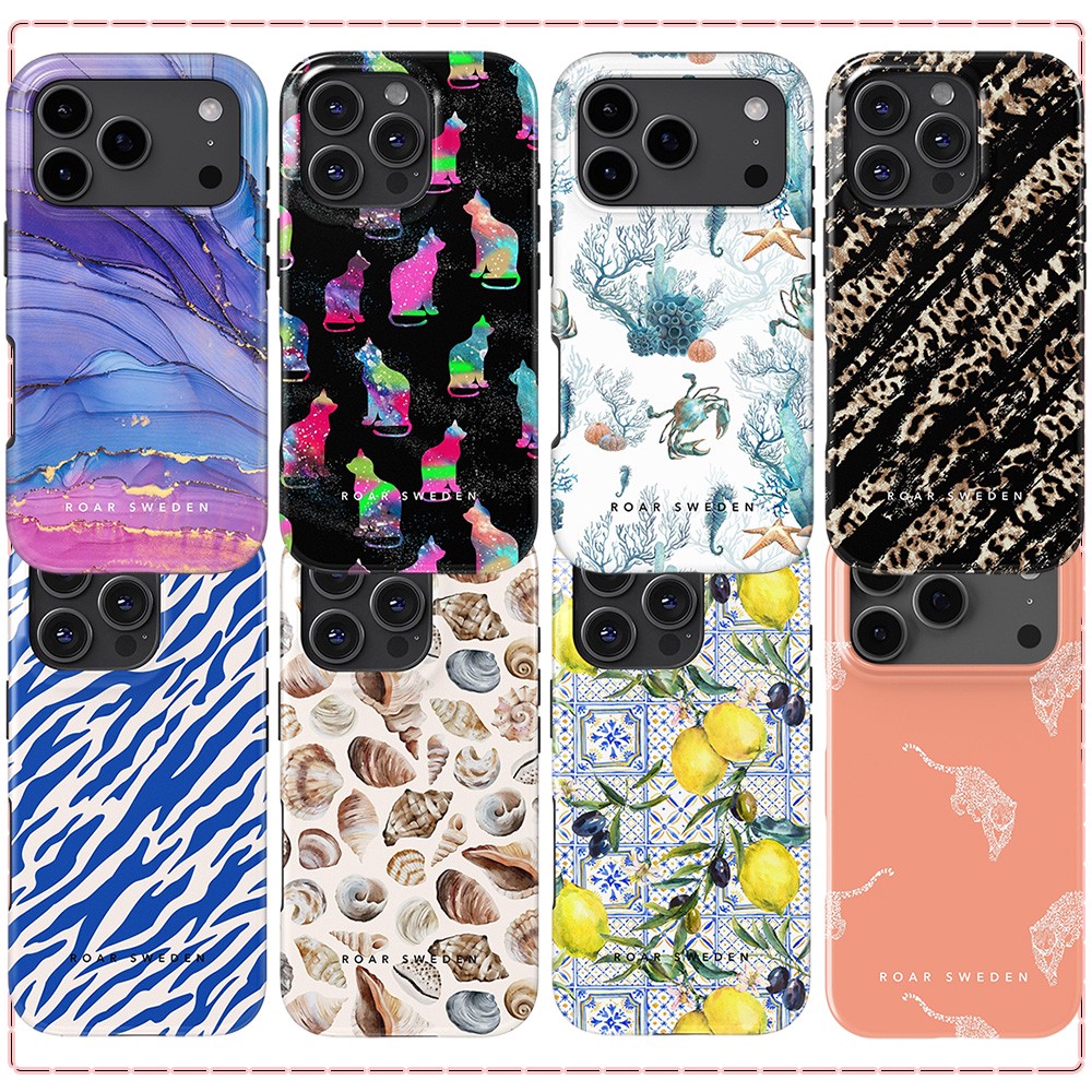 Phone Cases Sweden - Etui na telefon Roar Sweden Purple