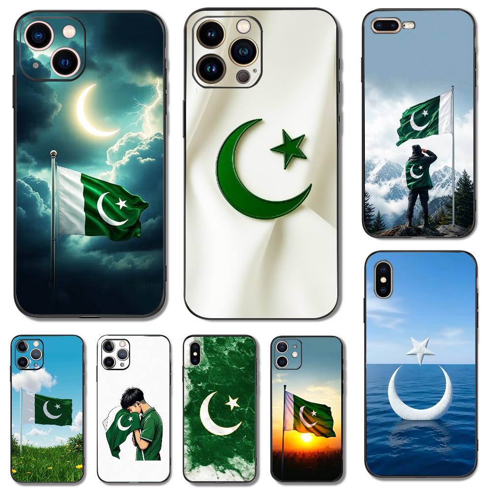 Phone Cases Pakistan - Flaga Pakistanu na etui do iPhone'a