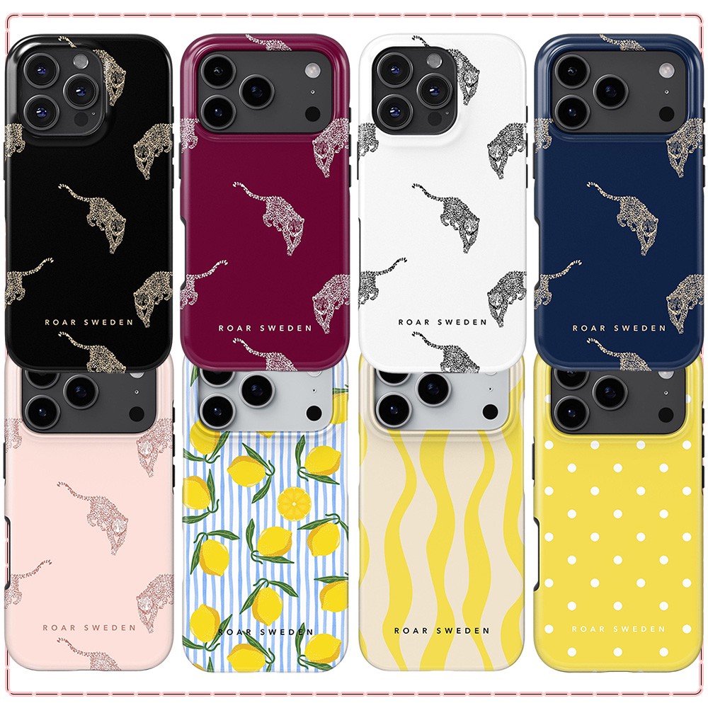 Phone Cases Sweden - Etui na telefon Roar Sweden Yellow