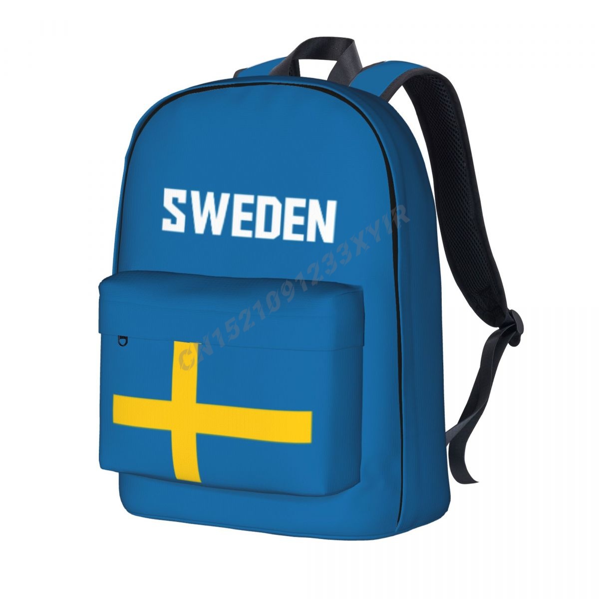 Phone Cases Sweden - Plecak Unisex Flaga Szwecji Szwedzka Przeszycia