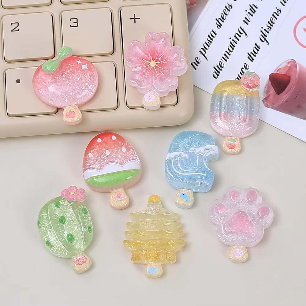 Phone Cases For Boys - 10 szt. Kawaii Przezroczyste Letnie Mini