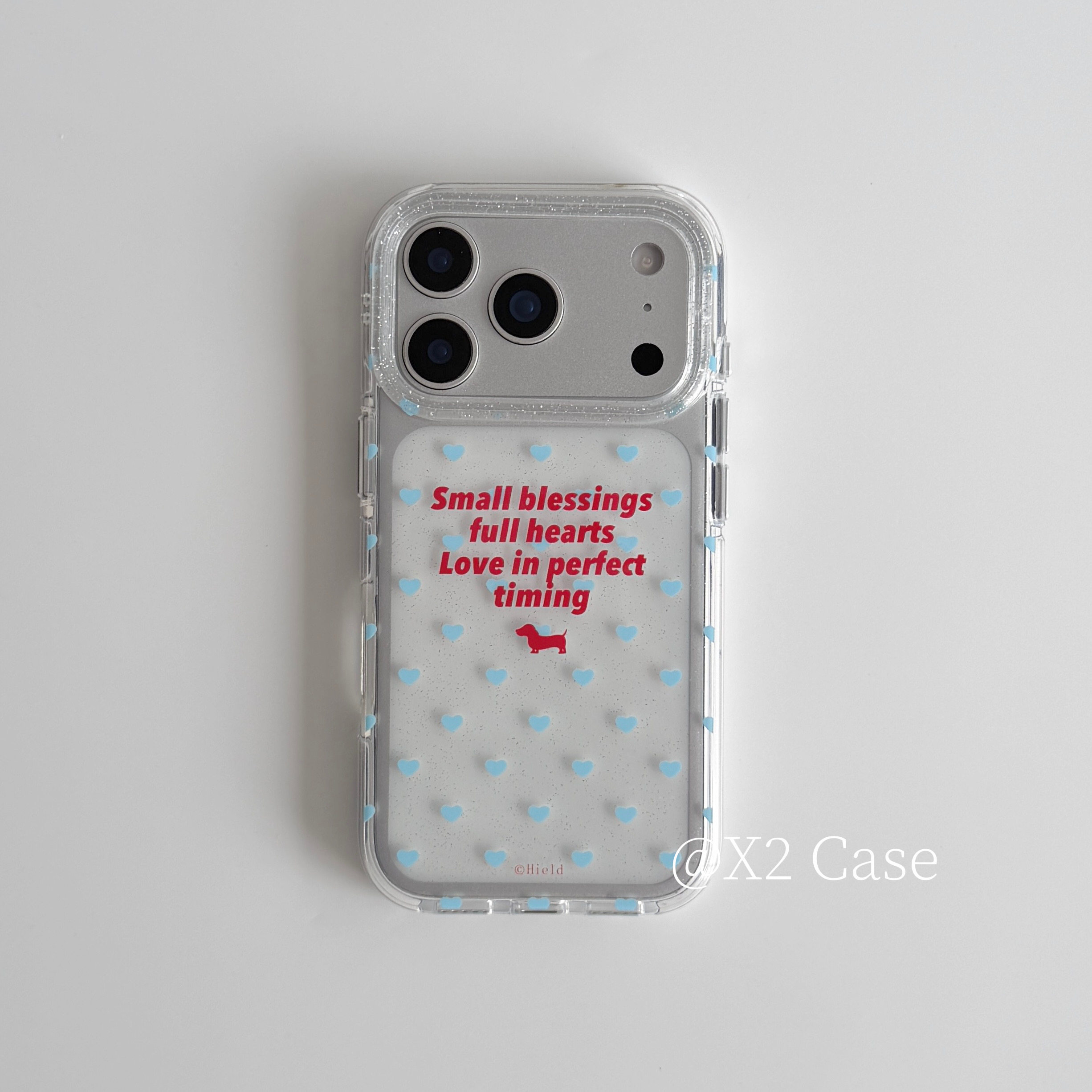 Ins Blue Love English Shining  – Phone Cases Cool Girl recenzja i cena