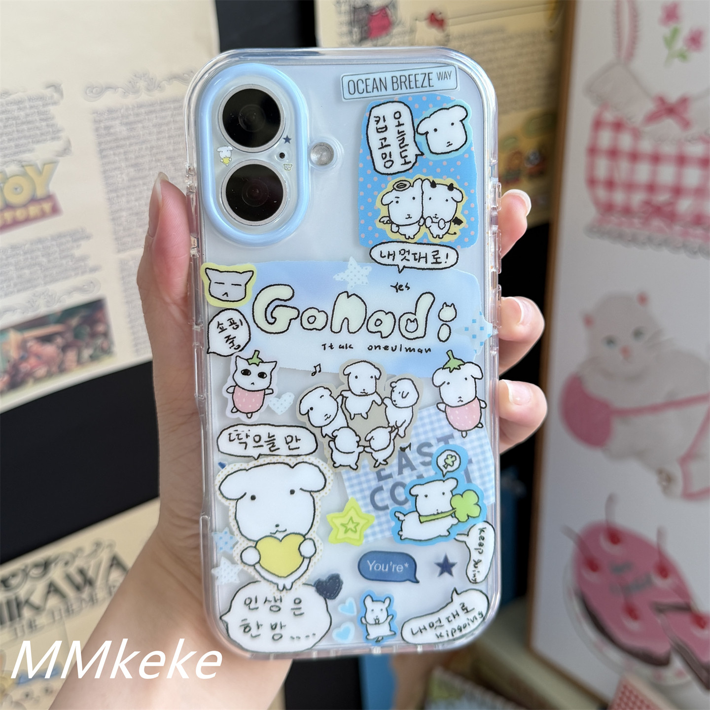 Koreański styl, duża głowa szc – Phone Cases Cool Girl recenzja i cena