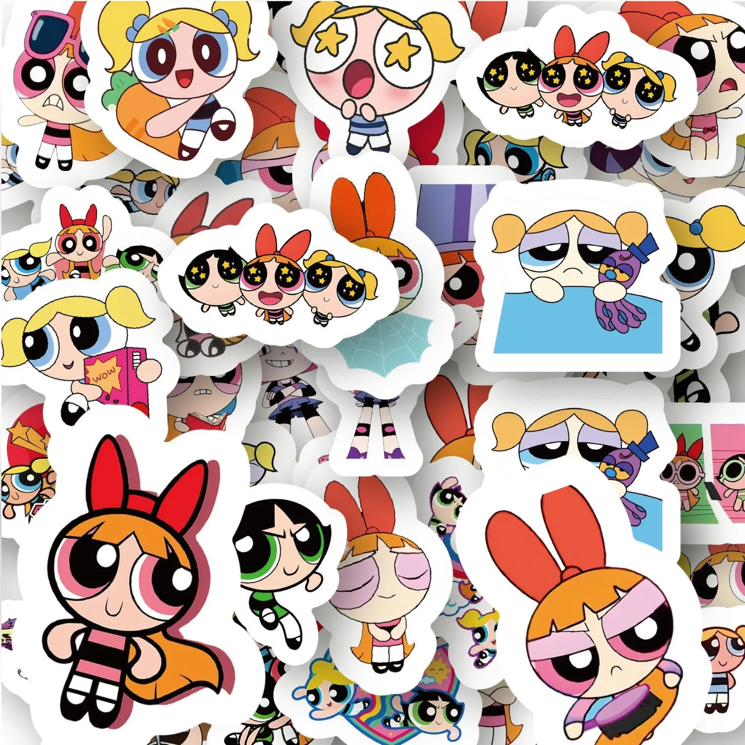 100 szt. Naklejek Powerpuff Gi – Phone Cases Kids recenzja i cena