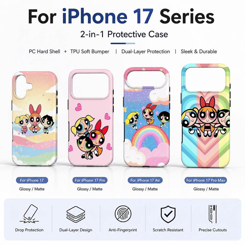 Etui na telefon Anime P-Powerp – Phone Cases Cool Girl recenzja i cena