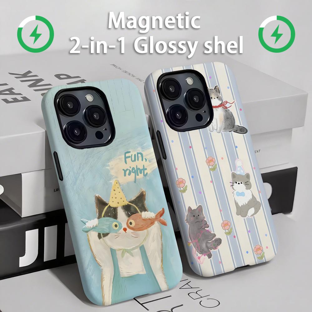 Etui na telefon Cute cats and  – Phone Cases Iphone 15 Pro Max recenzja i cena