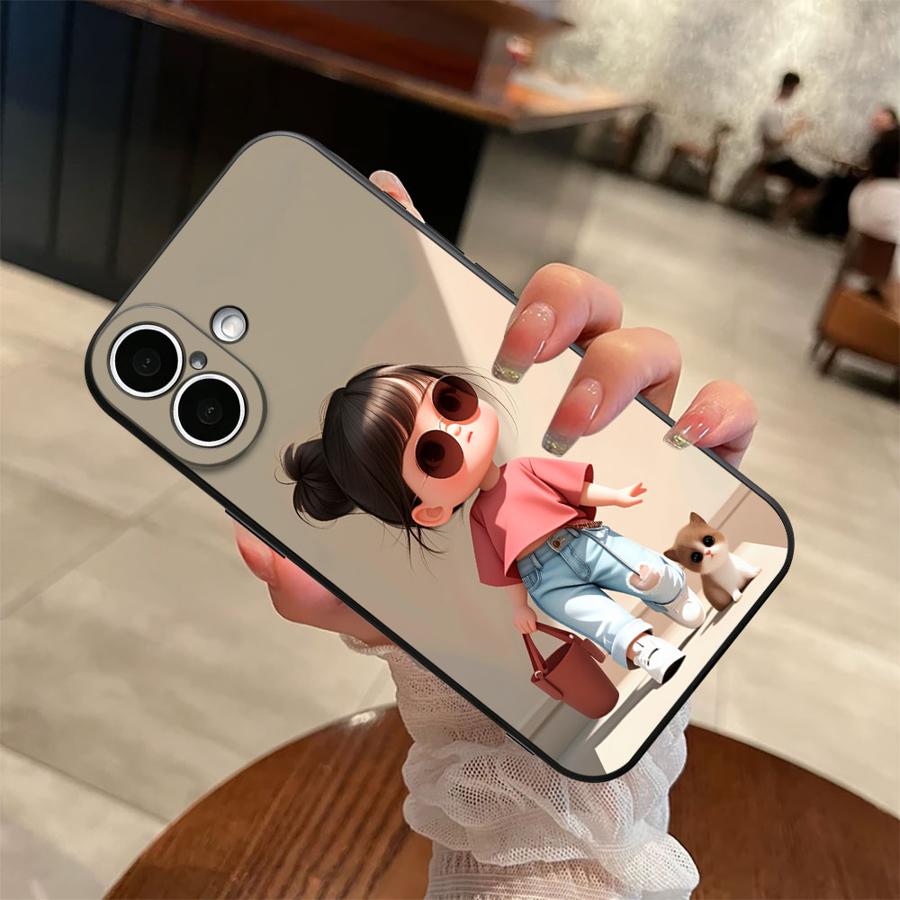 Etui na telefon Funda do Apple – Phone Cases Cool Girl recenzja i cena