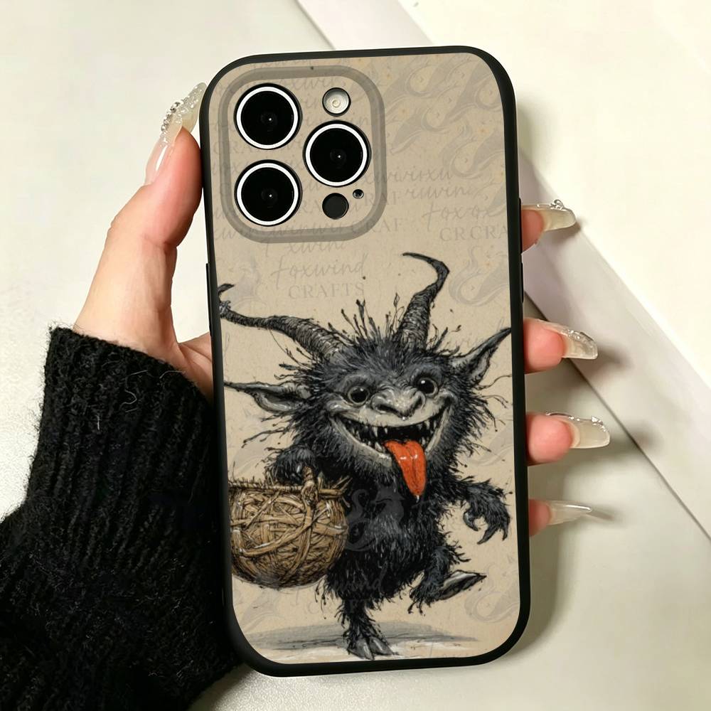 U-Ugly K-krampus art Modne cza – Phone Cases Ugly recenzja i cena