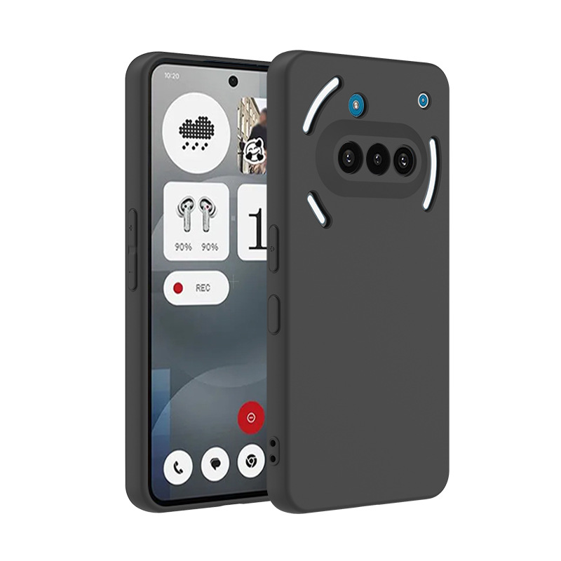 Czarne matowe silikonowe etui  – Phone Cases Nothing 3A recenzja i cena