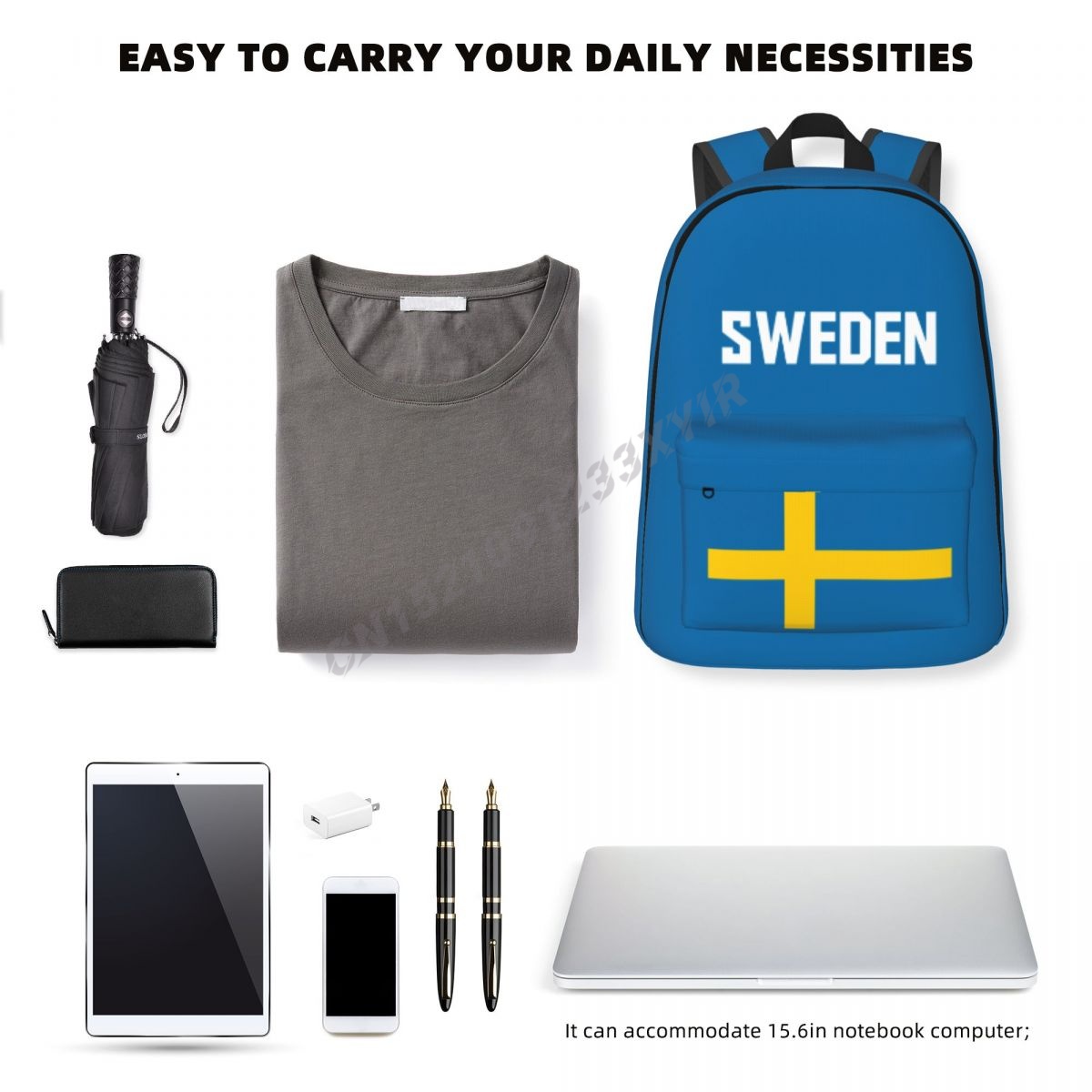 Plecak Unisex Flaga Szwecji Sz – Phone Cases Sweden recenzja i cena